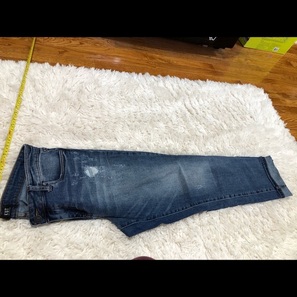KUT from the KLOTH size 10 factory distressed summer ready rotating closet❤️❤️ - Picture 8 of 17